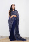 DAC Drishti Georgette Silk Bandhani Party Wear Readymade Sarees Wholesalers In Delhi